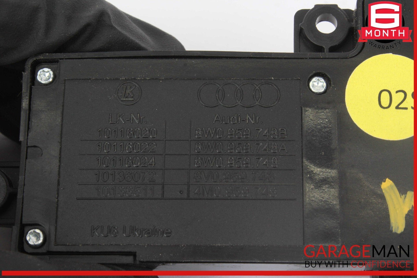 17-24 Audi A4 Front Right Passenger Side Seat Adjustment Control Switch OEM