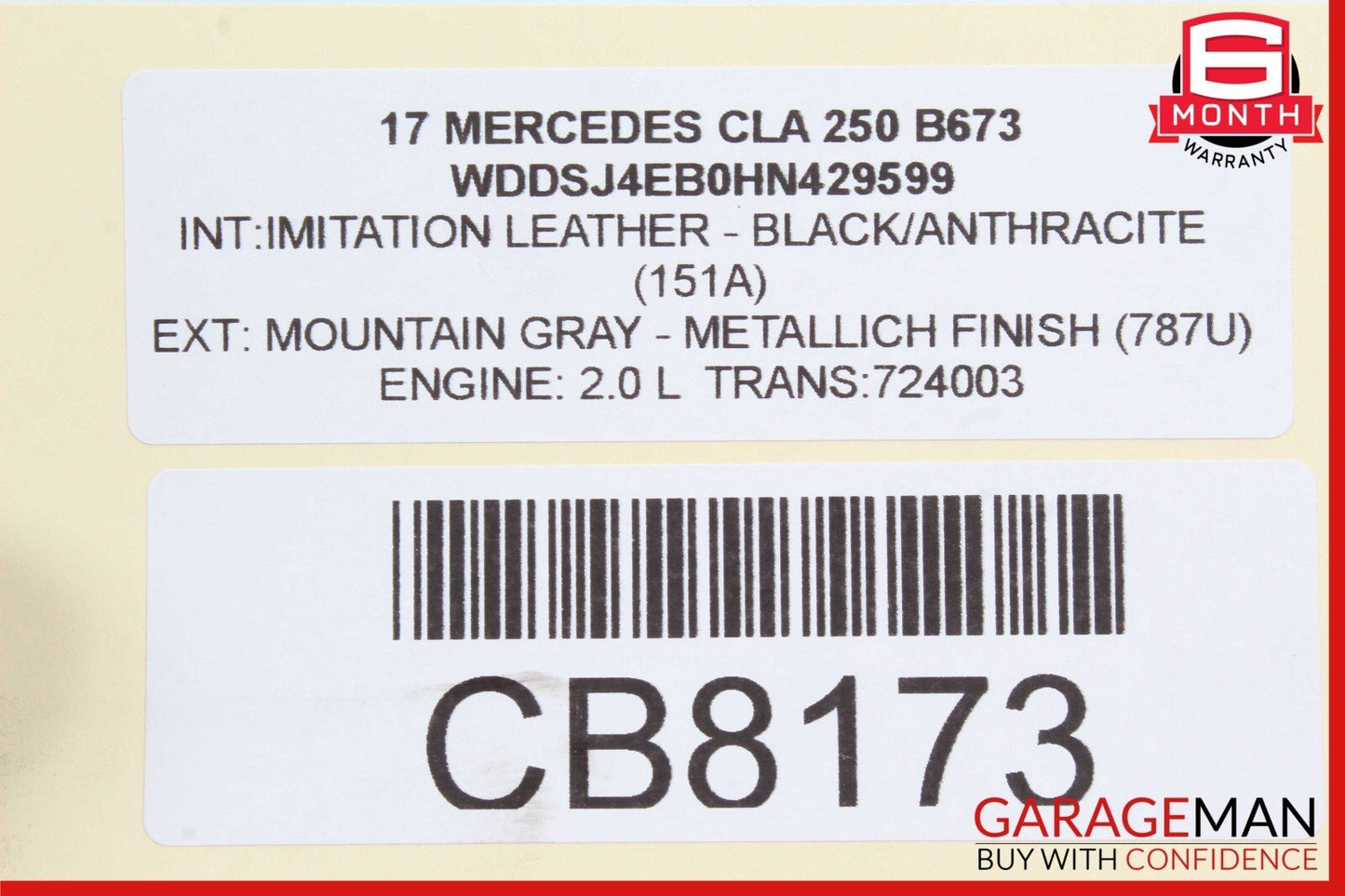 14-18 Mercedes W117 CLA250 ABS Hydraulic Brake Pump Control Module Unit