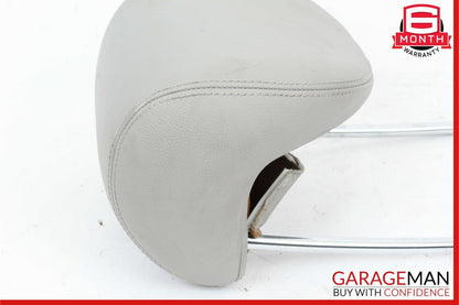 03-08 Mercedes SL500 Front Left / Right Seat Headrest Head Rest Gray OEM