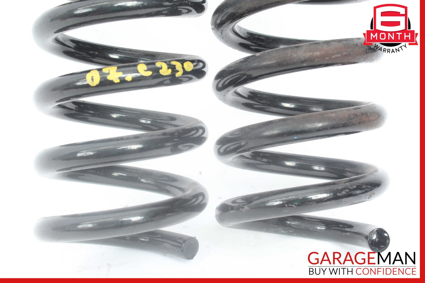 01-07 Mercedes W203 C230 Rear Right & Left Side Shock Absorber Spring Set OEM