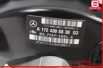12-16 Mercedes R172 SLK250 SLK350 SLK300 Master Cylinder Power Brake Booster OEM