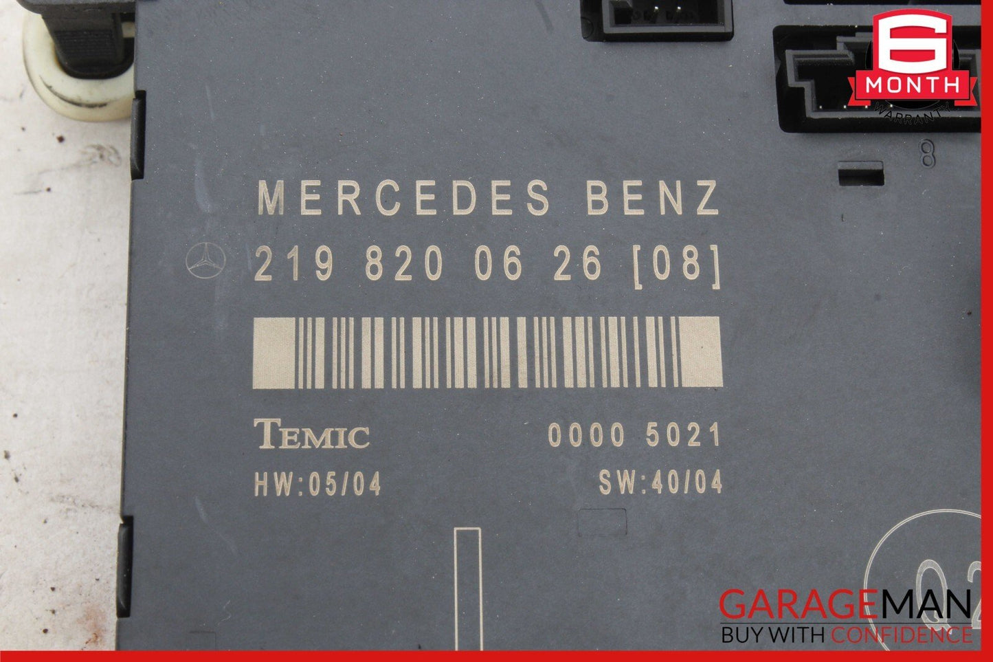 06-11 Mercedes W219 CLS550 CLS63 AMG Front Left Side Door Control Module Unit
