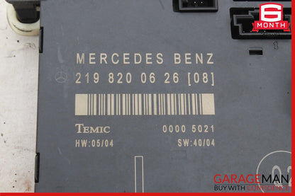 06-11 Mercedes W219 CLS550 CLS63 AMG Front Left Side Door Control Module Unit