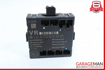 08-18 Mercedes W212 E350 C300 E400 Front Right Side Door Control Module OEM