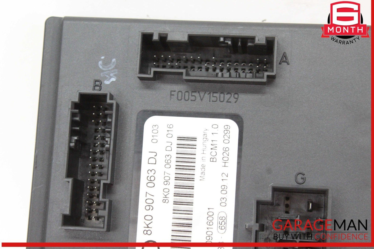 14-17 Audi Q5 SQ5 BCM Onboard Supply Control Module Unit 8K0907063DJ OEM