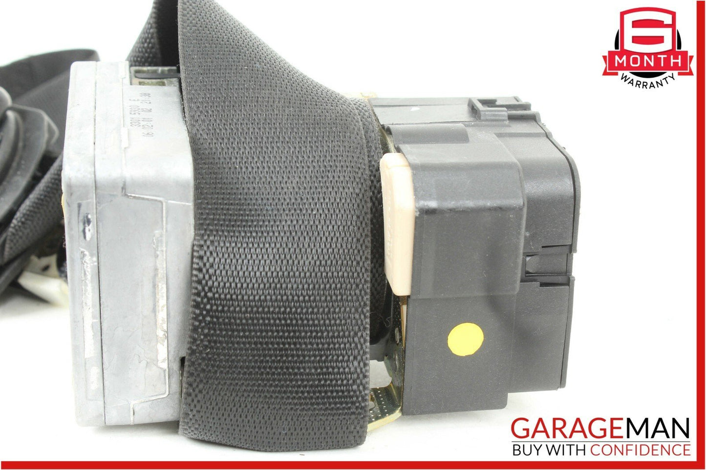 00-02 Mercedes W220 S55 Front Right Seat Belt Seatbelt Retractor Black OEM