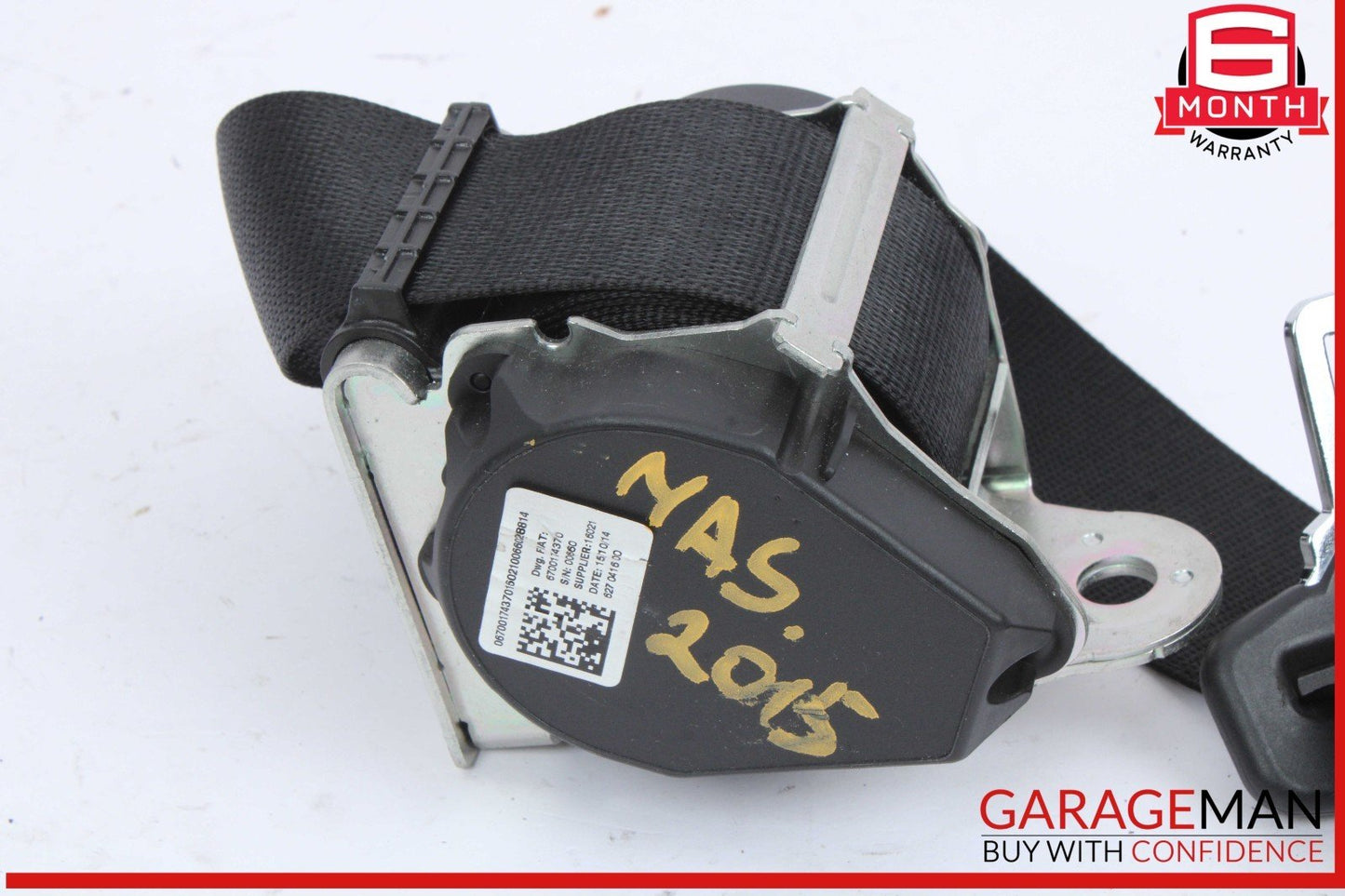 14-22 Maserati Ghibli Rear Left or Right Side Seat Belt Seatbelt Retractor OEM