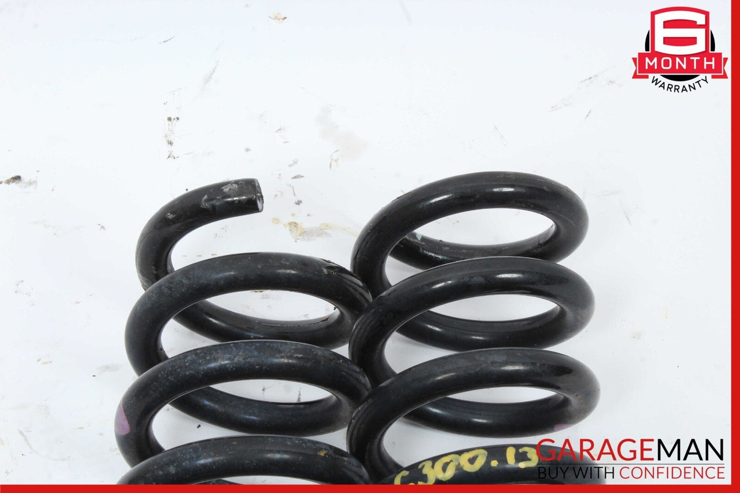 08-14 Mercedes W204 C300 Rear Right & Left Shock Absorber Coil Spring Set of 2