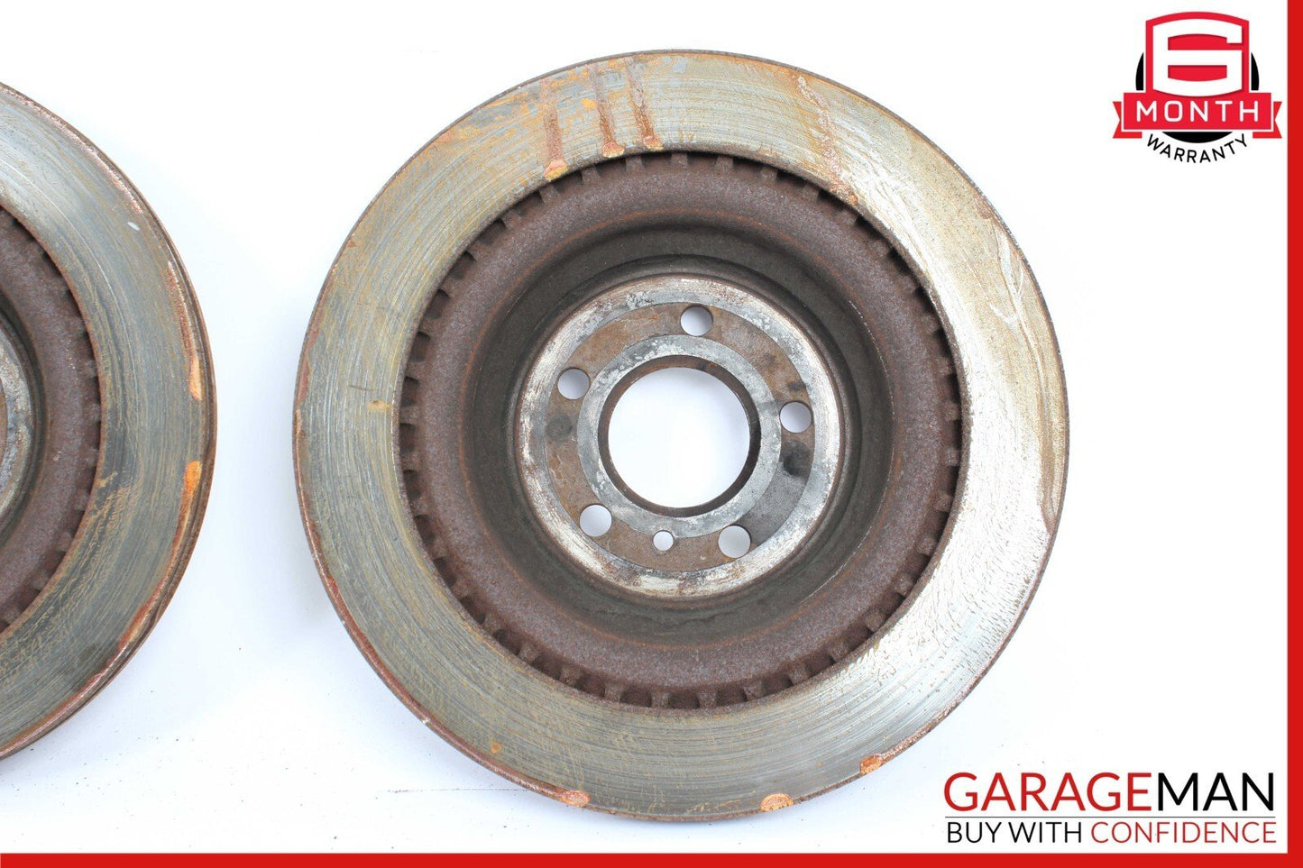 13-19 Mercedes X166 GL450 GL550 Complete Front & Rear Brake Rotor Disc Set of 4