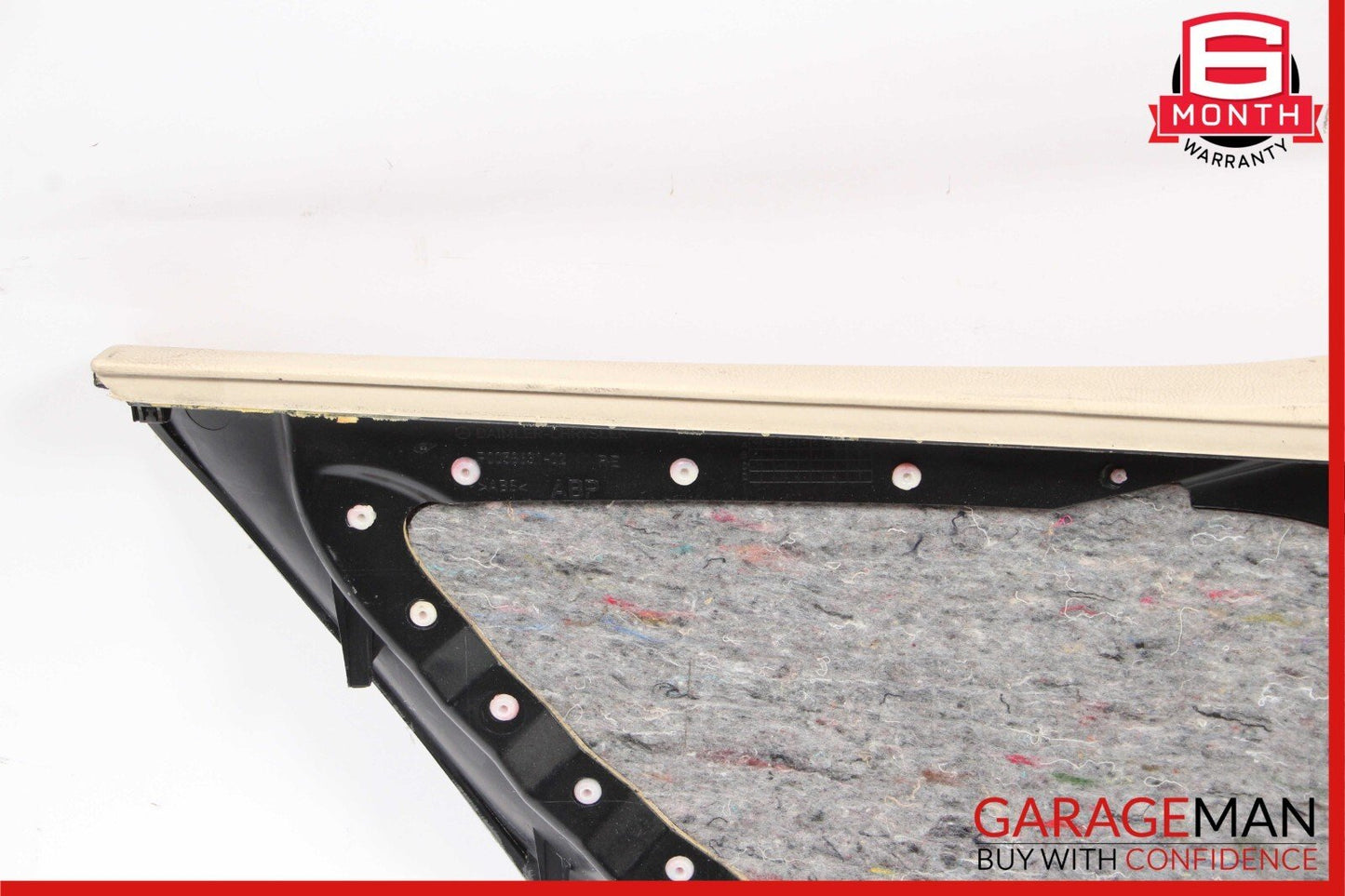 06-09 Mercedes W209 CLK350 Rear Right Interior Upper Door Quarter Panel Beige
