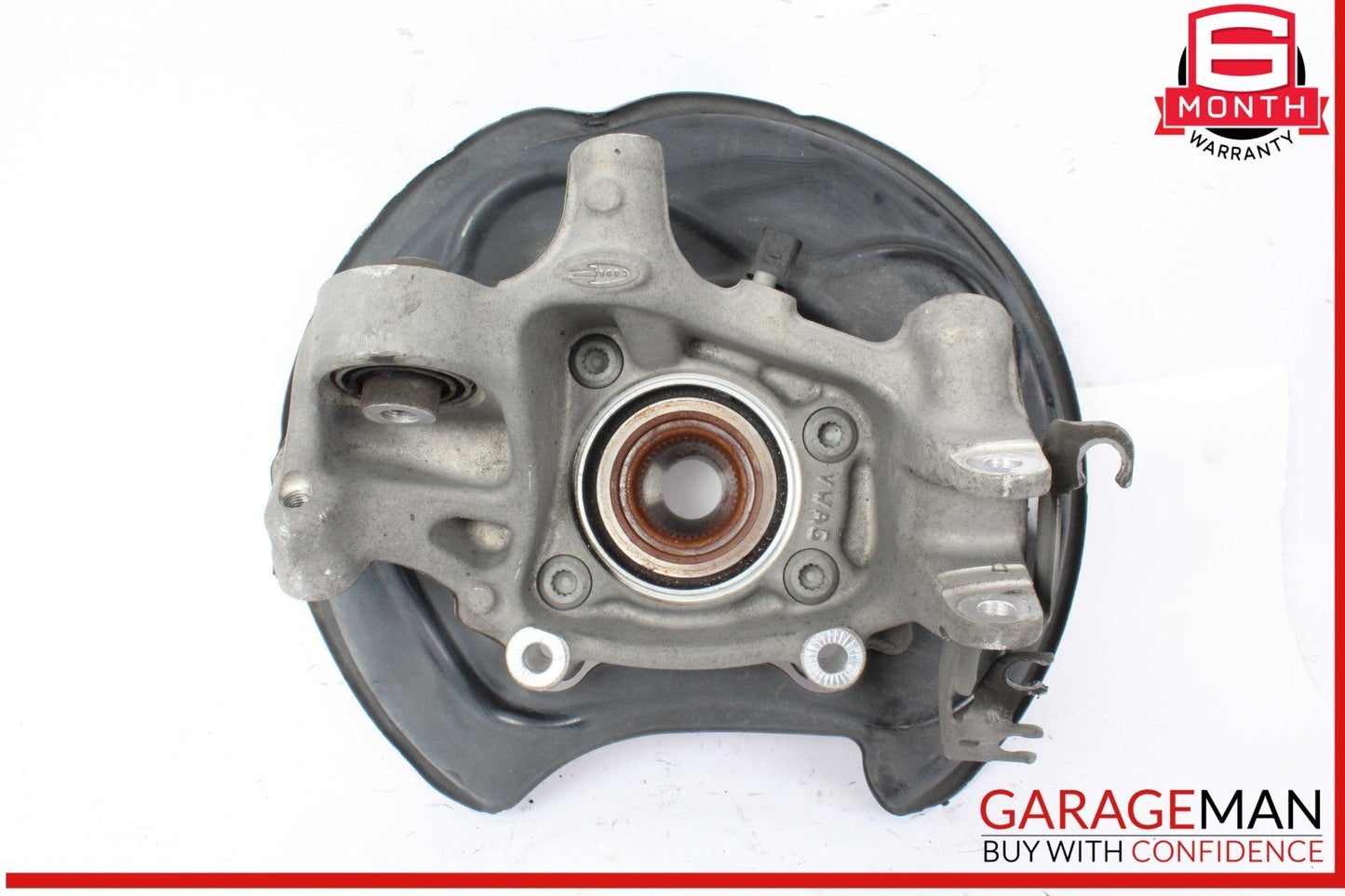 17-24 Audi Q7 Rear Left Driver Side Spindle Knuckle Wheel Hub 4M0505431AF OEM