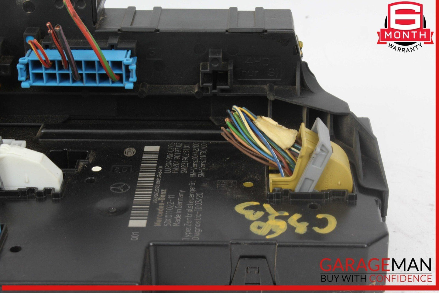 12-14 Mercedes W204 C350 C250 Rear Fuse Relay Box Module 2049060205 OEM