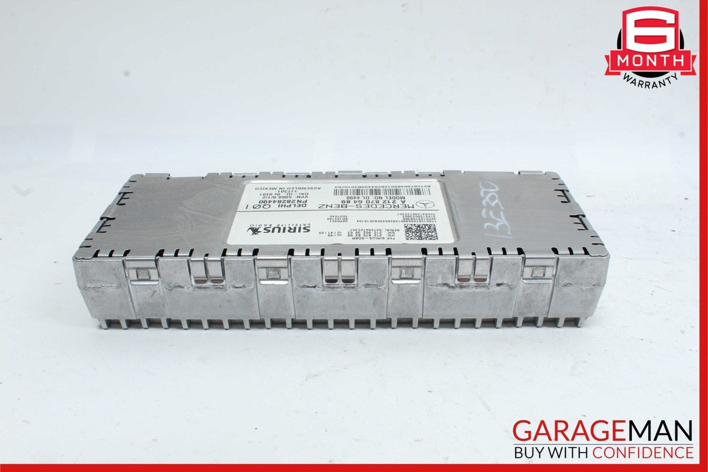 Mercedes E350 SLK250 GL550 Sirius Satellite Radio Receiver Module 2128706489