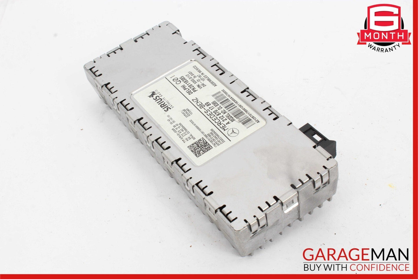 08-14 Mercedes W212 E550 C300 Sirius Satellite Radio Receiver 2128701789 OEM