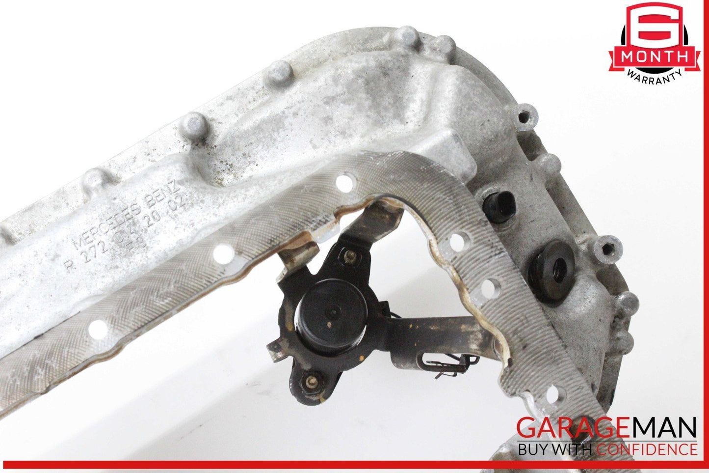 06-13 Mercedes W164 ML350 4MATIC Engine Upper Oil Sump Baffle Pan 2720142002 OEM