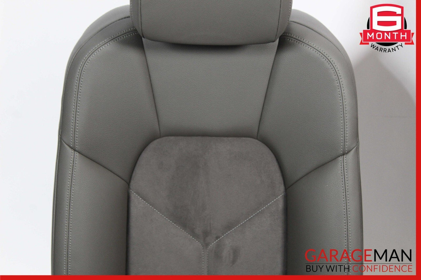 15-18 Porsche Macan Front Right & Left Complete Seat Set of 2 Pc Grey OEM