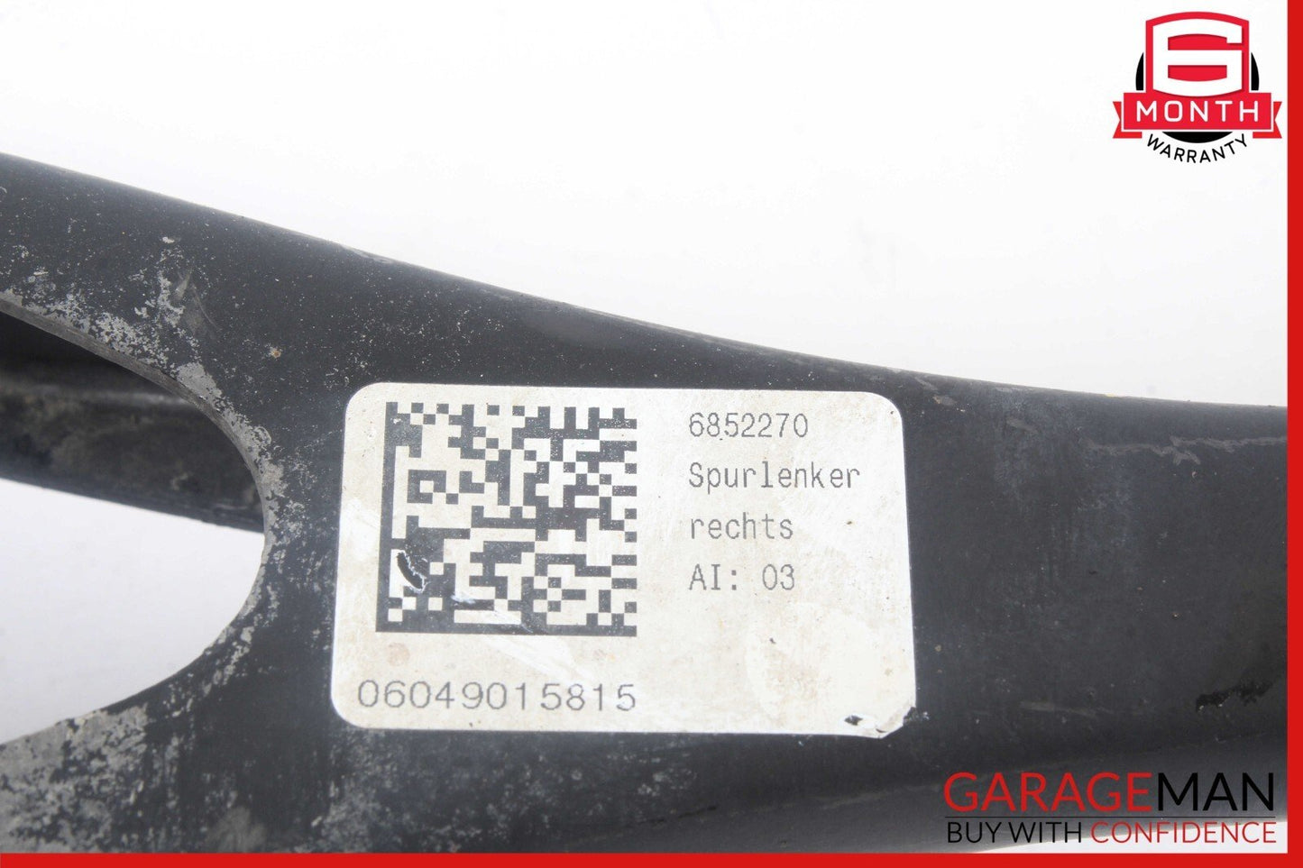 14-21 BMW i3 I01 Hybrid Rear Right Passenger Side Control Arm 6852270 OEM