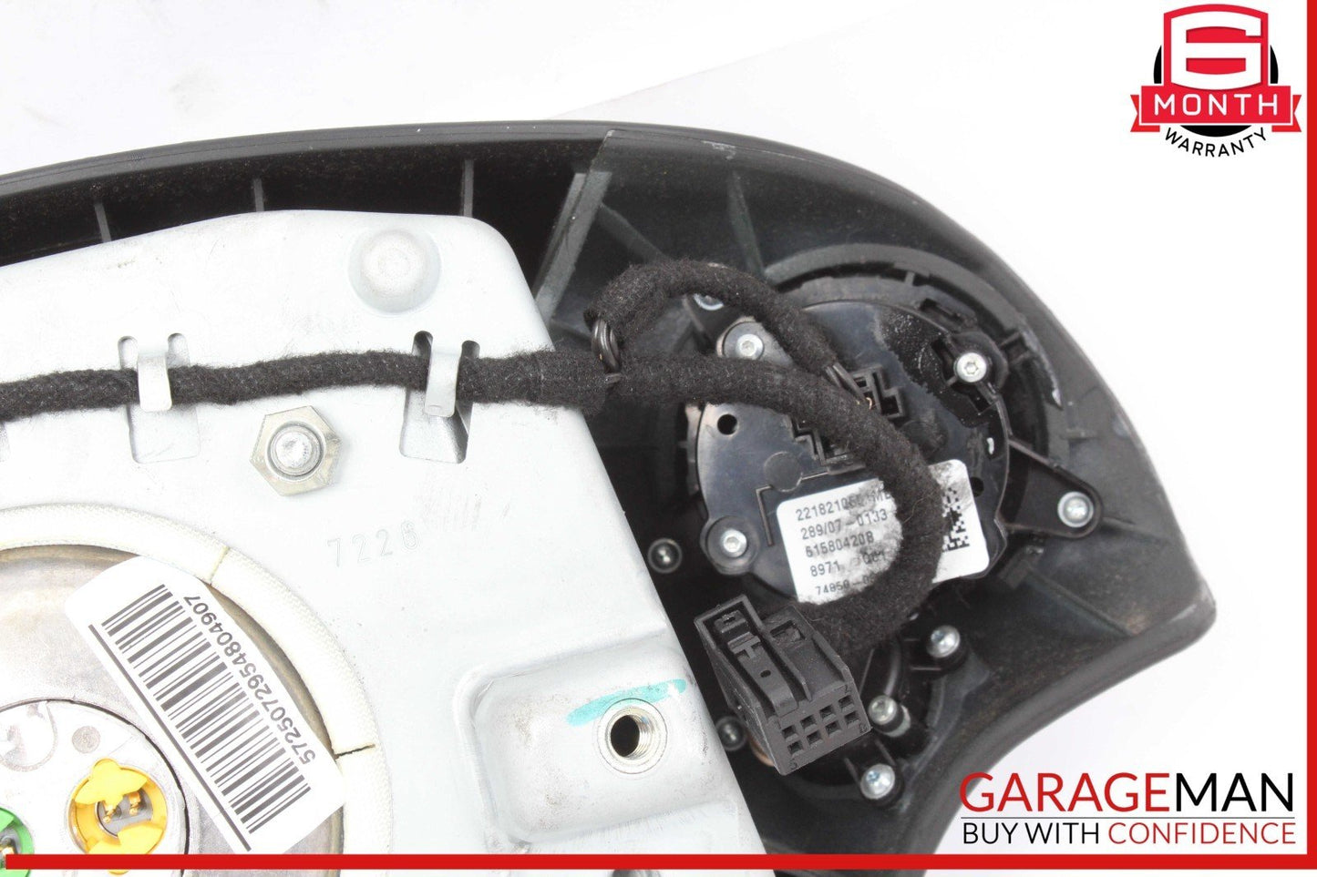 07-10 Mercedes W221 S550 S450 CL500 CL550 Steering Wheel Airbag Air Bag Black