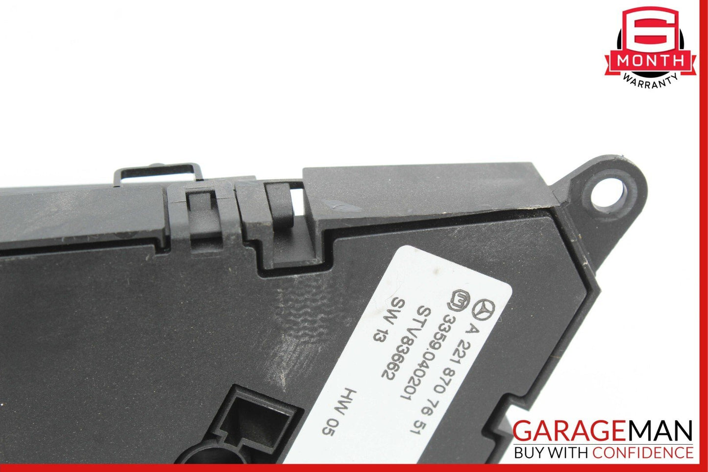 07-14 Mercedes W221 S550 Front Left Side Seat Control Memory Controller Switch