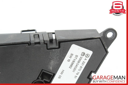 07-14 Mercedes W221 S550 Front Left Side Seat Control Memory Controller Switch