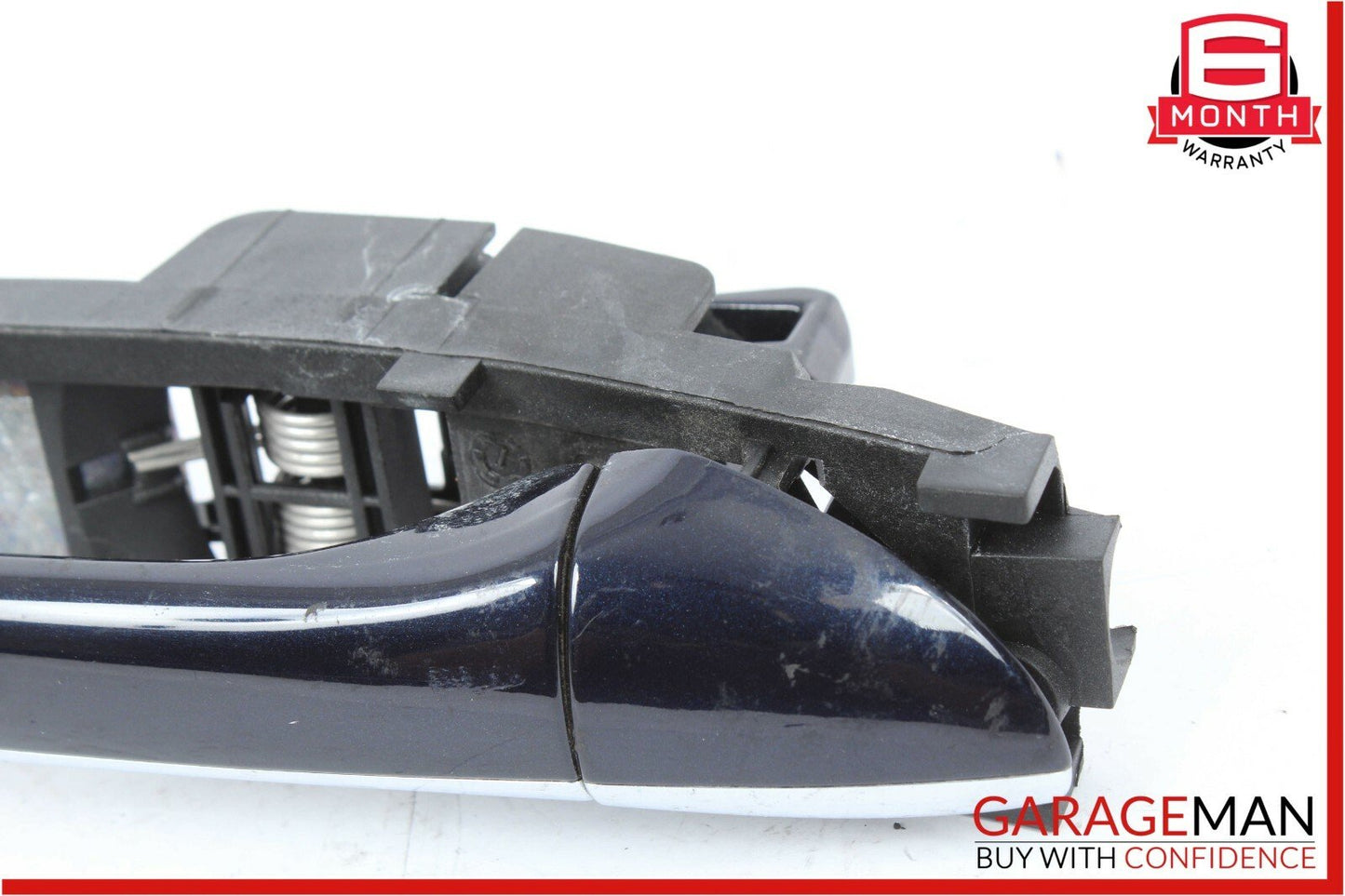 03-06 Mercedes W211 E350 E500 Rear Right Side Exterior Door Handle Blue OEM