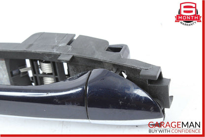 03-06 Mercedes W211 E350 E500 Rear Right Side Exterior Door Handle Blue OEM