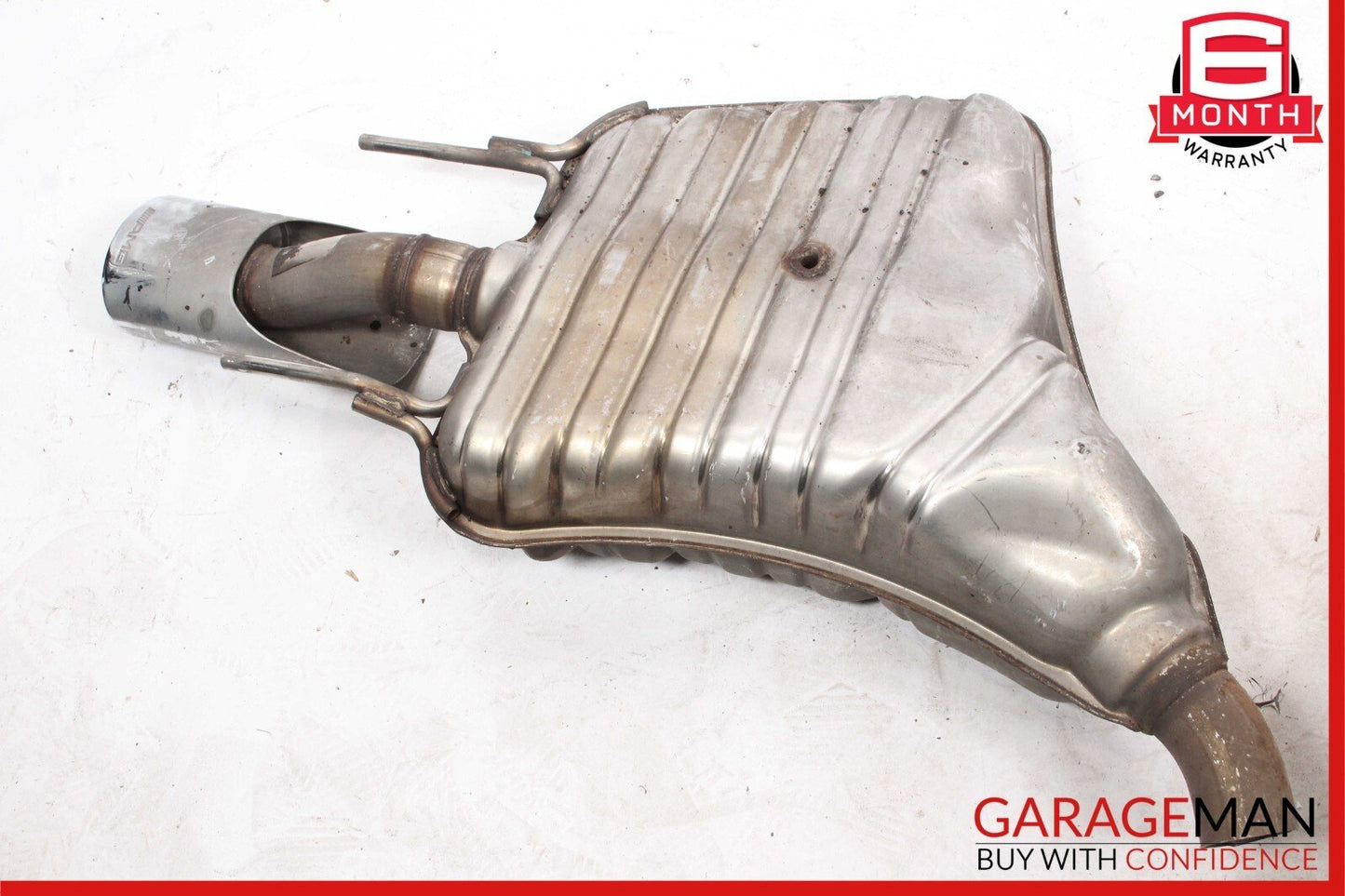 07-09 Mercedes W221 S550 S450 AMG Sport Rear Exhaust Muffler Tips Set of 2 Pc