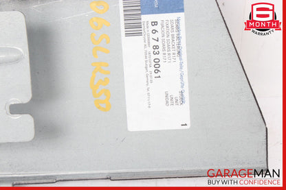 05-08 Mercedes R171 SLK350 Sirius Satellite Receiver Mount Cover Panel OEM