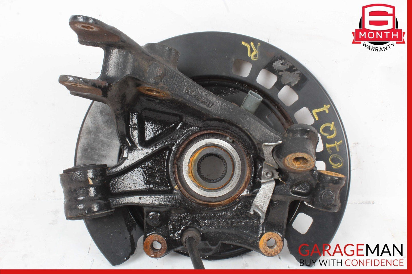 07-15 Audi Q7 Rear Left Driver Side Spindle Knuckle Wheel Hub 7L8505435 OEM