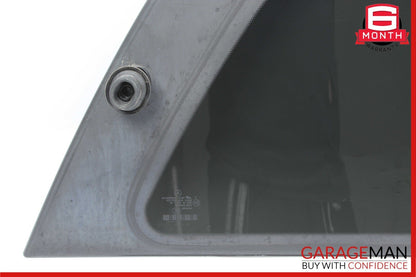 07-12 Mercedes X164 GL450 Rear Left Side Quarter Window Glass w/ Moulding Trim