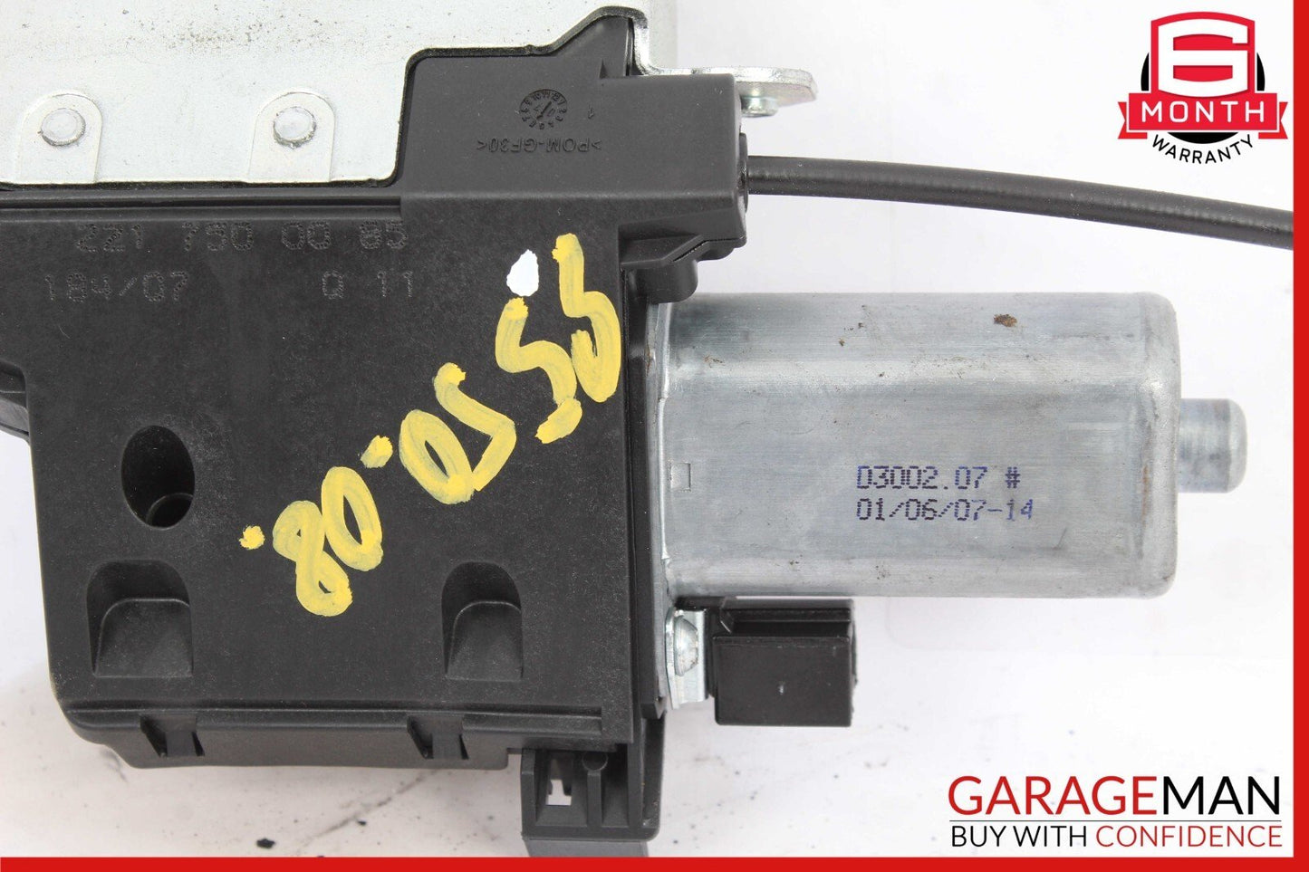 07-14 Mercedes W221 S550 CL600 Rear Trunk Lid Lock Latch Actuator w/ Handle Assy