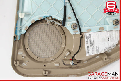 08-14 Mercedes W204 C300 C350 Rear Left Side Interior Door Panel Assembly Beige