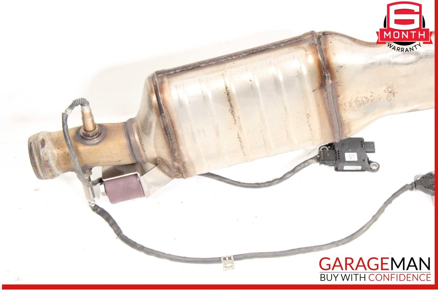 14-16 Mercedes W212 E250 Diesel Bluetec Center Exhaust Pipe Silencer OEM