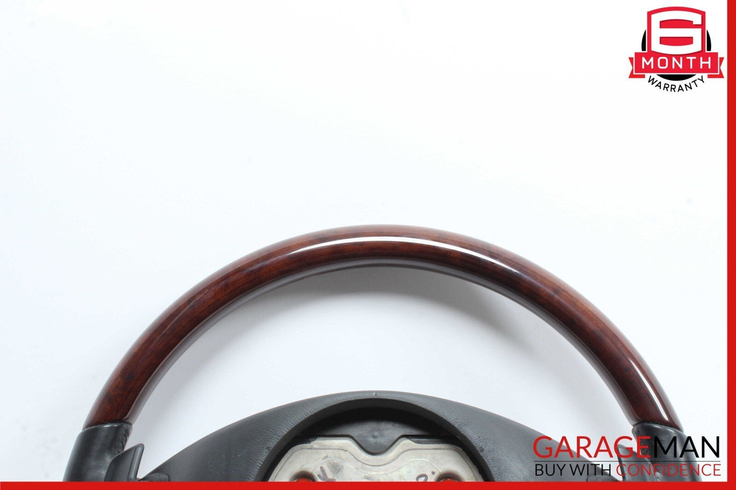10-14 Mercedes S550 4 Spoke Steering Wheel w/ Paddle Shifters Wood Anthracite