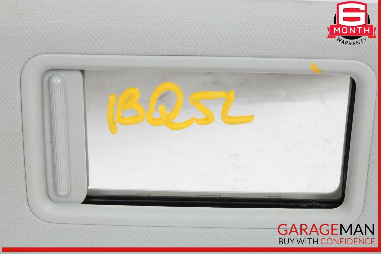 09-17 Audi Q5 A4 A5 S4 S5 Front Left Driver Side Sun Visor Gray 8U0857551F OEM