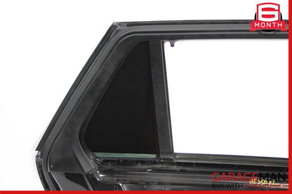 11-13 Mercedes W212 E350 Wagon Rear Left Driver Side Door Shell Assembly Black
