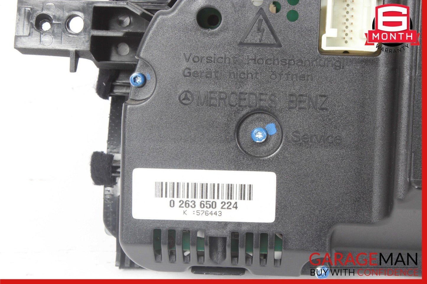 07-10 Mercedes CL550 S550 S600 Speedometer Instrument Odometer Gauge Cluster