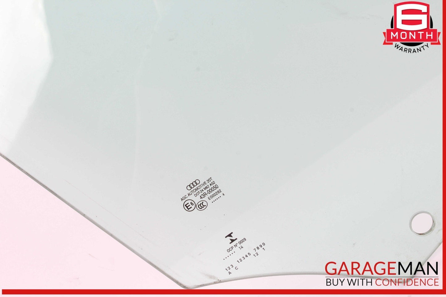 14-17 Audi SQ5 Front Right Passenger Side Door Window Auto Glass OEM