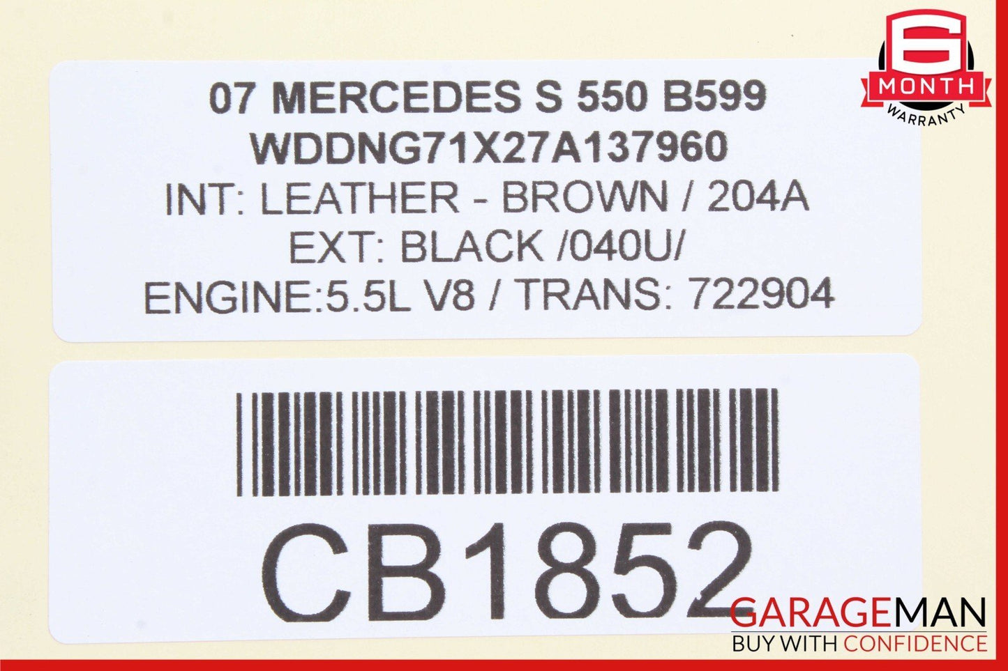 07-10 Mercedes W221 S550 CL550 CL500 Bluetooth Communication Module Unit OEM