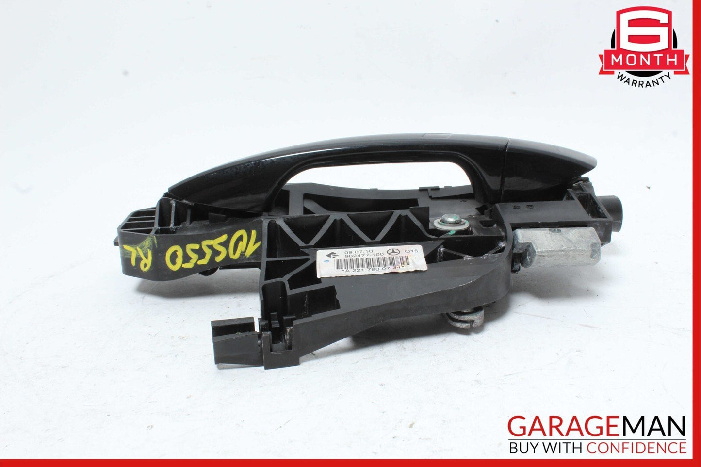 07-13 Mercedes W221 S550 Rear Left Side Exterior Door Handle Keyless Go OEM