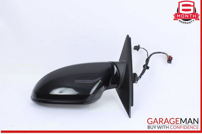 12-18 Audi A6 Front Left Driver Side Door Rear View Mirror Black 4G1857409BE OEM