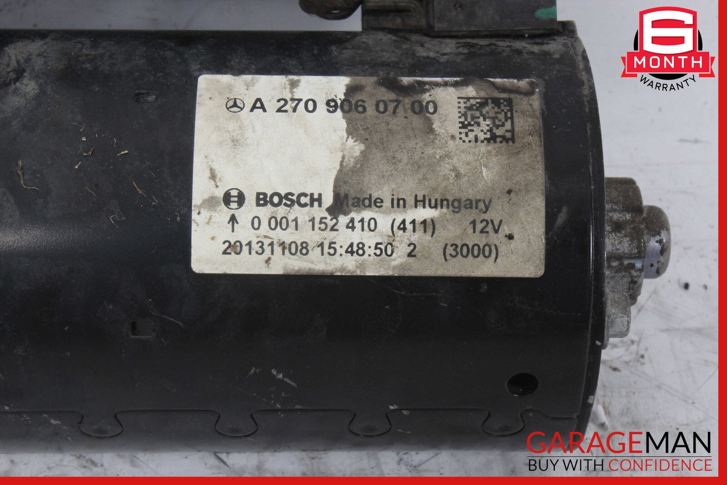 14-18 Mercedes W117 CLA250 GLA250 Engine Starter Motor 2709060700 OEM