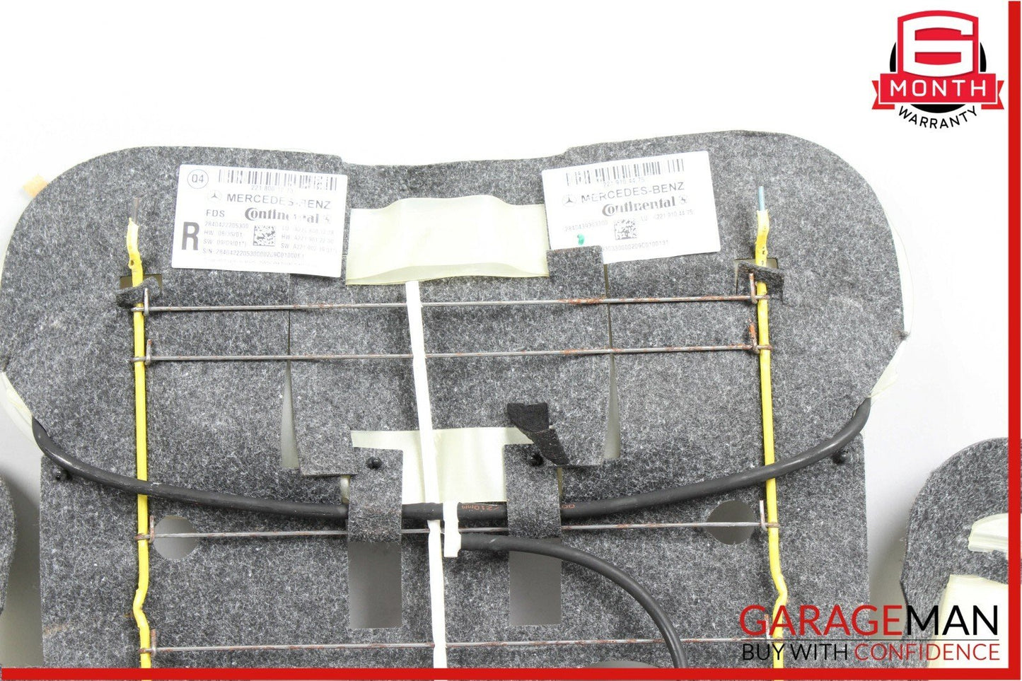 10-13 Mercedes W221 S63 AMG Front Right Top Upper Seat Bladder Bolster OEM