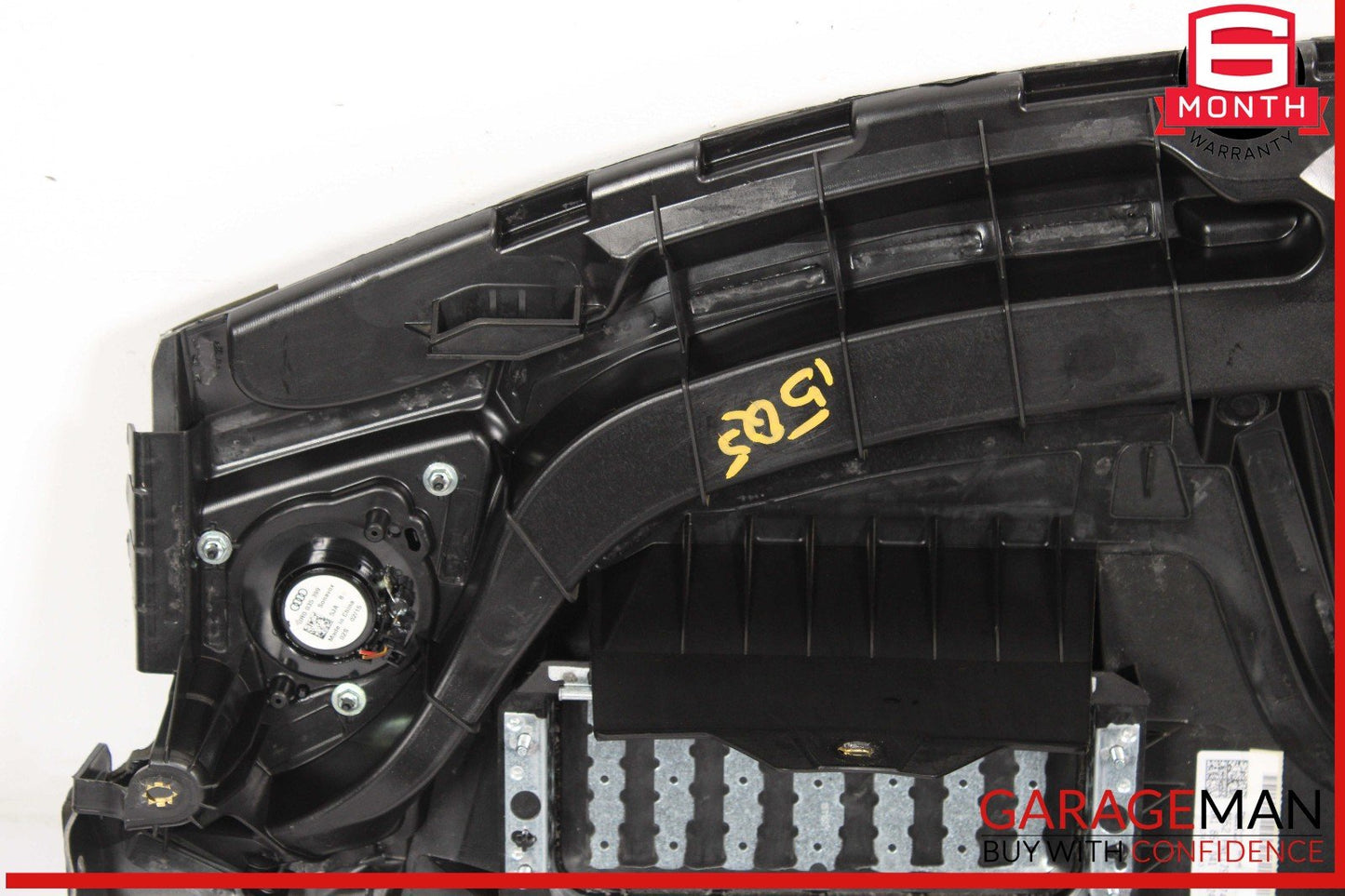 09-17 Audi Q5 Front Dash Dashboard Instrument Panel Cover Trim Assembly Black