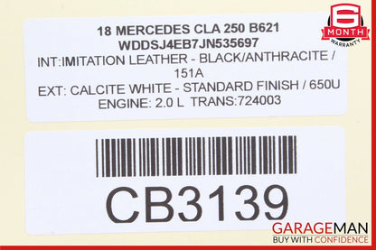 12-20 Mercedes W117 GLA250 Front Left Side Door Control Module Unit