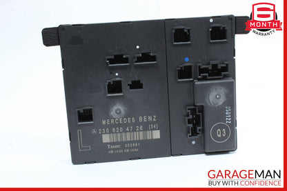 03-12 Mercedes R230 SL500 SL55 AMG Door Control Module Left Side 2308204726 OEM