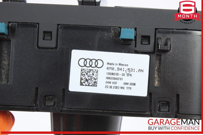 18-25 Audi Q5 S5 Dashboard Headlight Headlamp Control Switch 4M0941531AN OEM