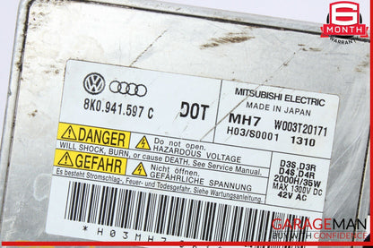 12-18 Audi A7 A6 Headlight Head Light Xenon Ballast Control Module Unit OEM