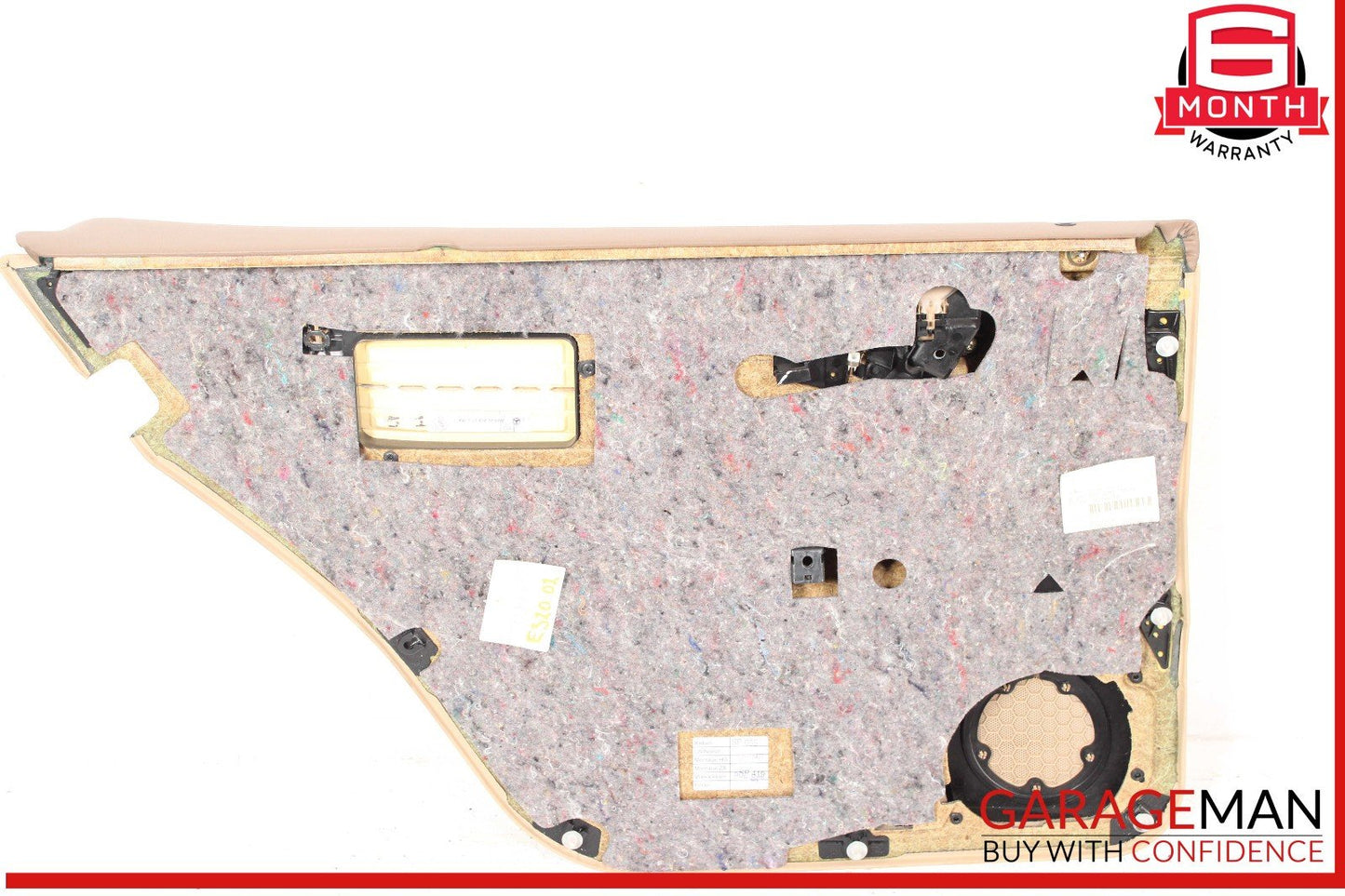 96-02 Mercedes W210 E320 Rear Right Passenger Side Interior Door Panel Trim OEM