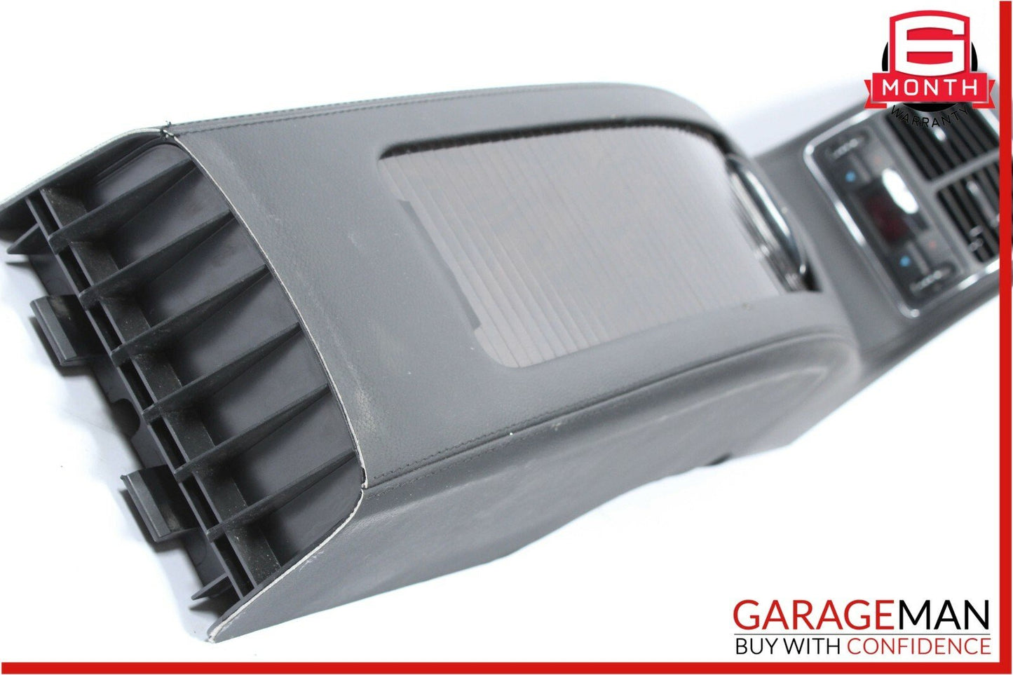 06-11 Mercedes W219 CLS550 Rear Center Console Armrest Storage Tray Assembly